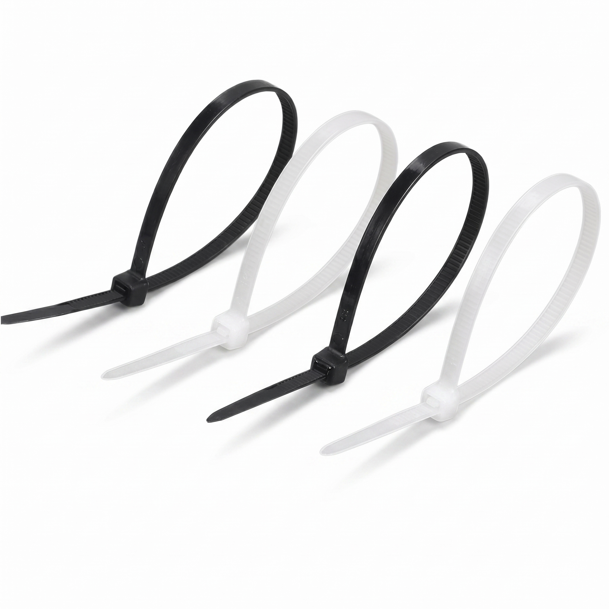 Bridas de nylon para malla de camuflaje - Pack de 100