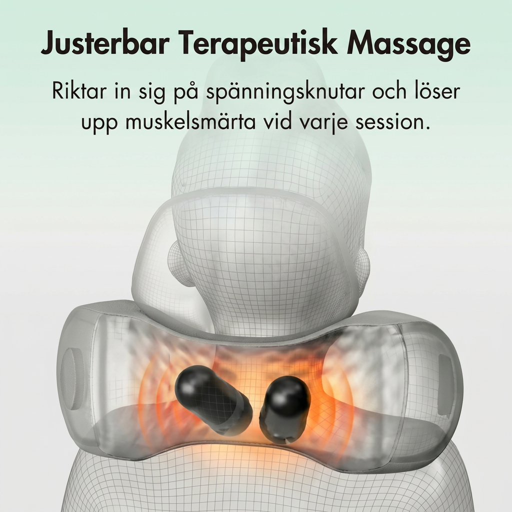 Lindra nacksmärtan på 15 minuter — eller pengarna tillbaka i 365 dagar
