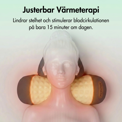 Lindra nacksmärtan på 15 minuter — eller pengarna tillbaka i 365 dagar