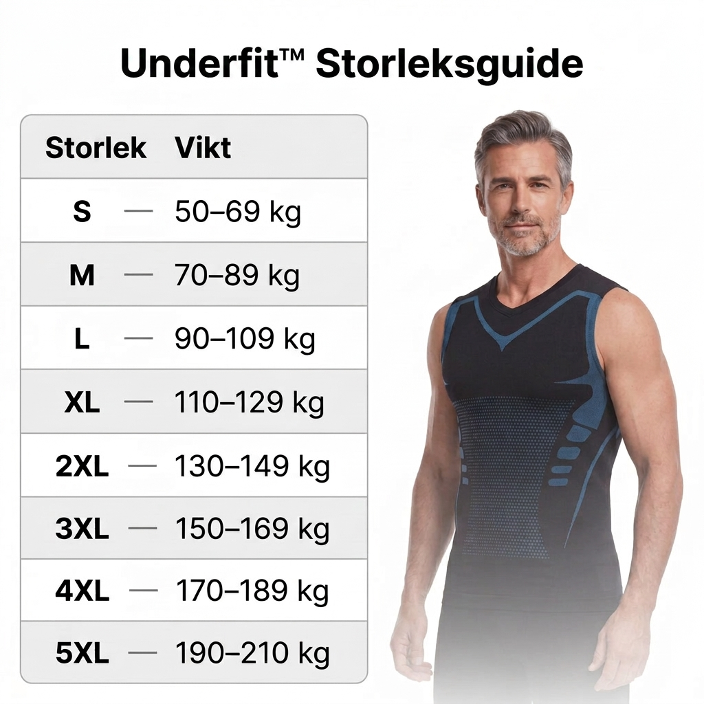Underfit™ | Formande Kompressionslinne för Män