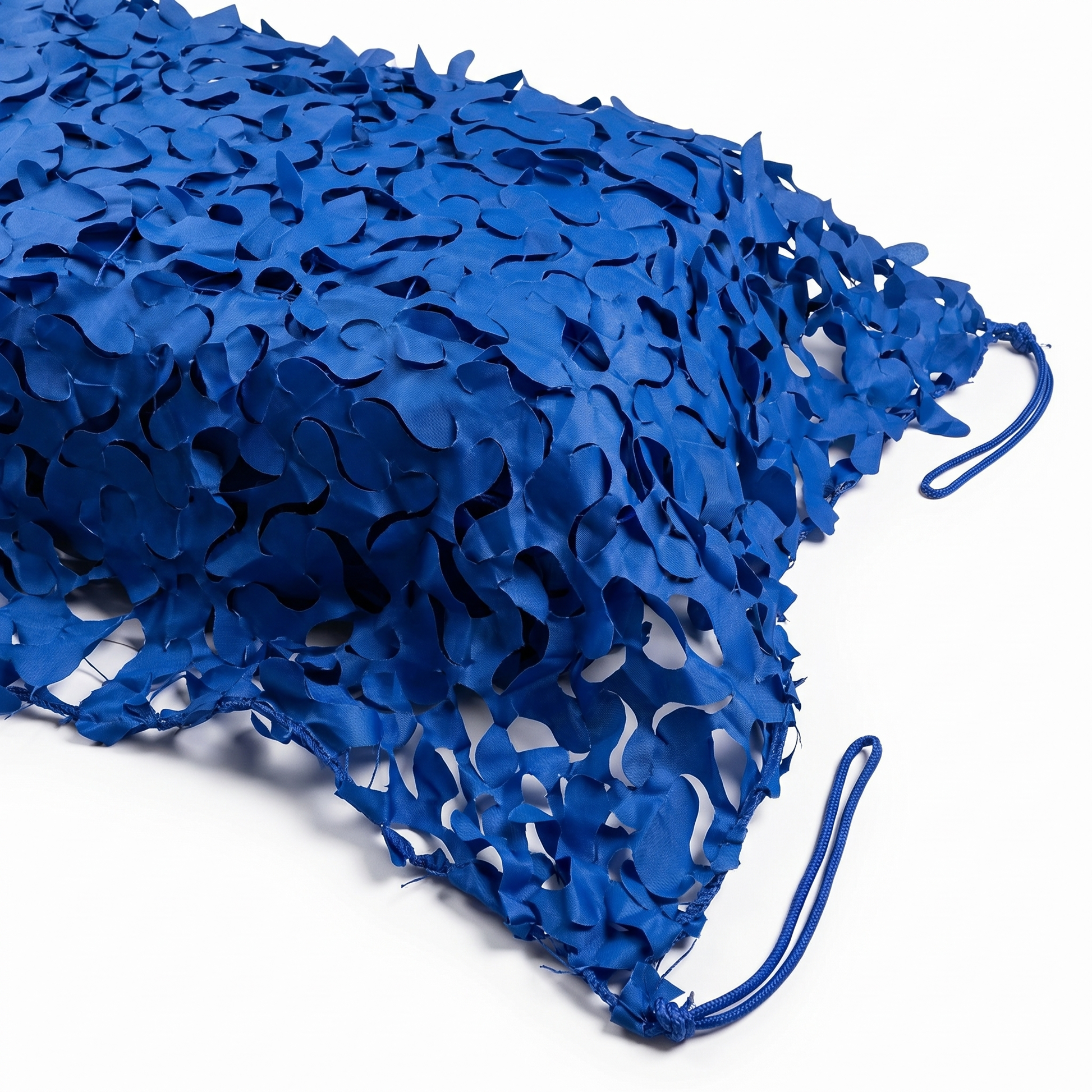 Malla de camuflaje reforzada azul para terraza y zona de piscina - Ambiente marinero