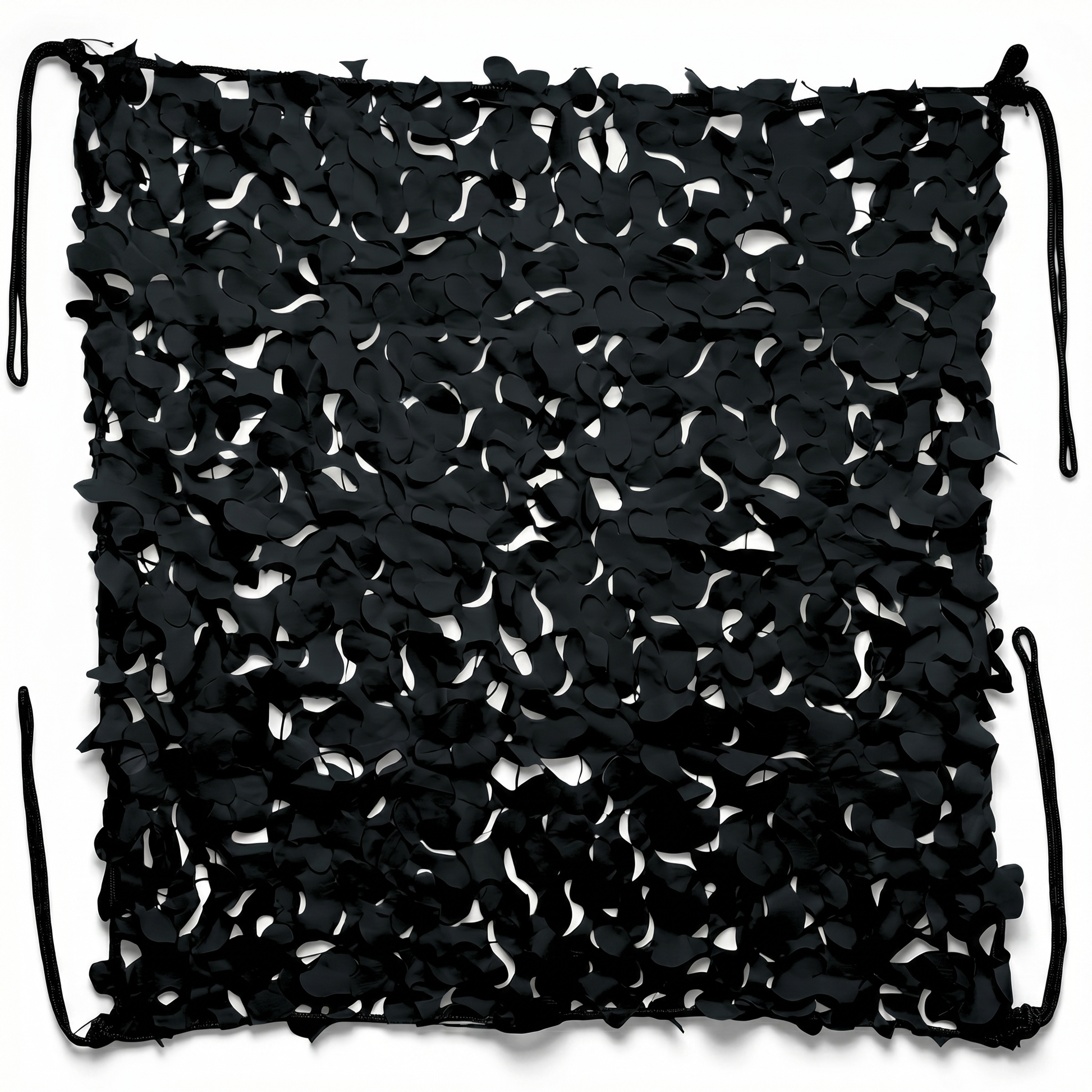 Malla de camuflaje reforzada negra para terraza y patio - Diseño gráfico y contemporáneo