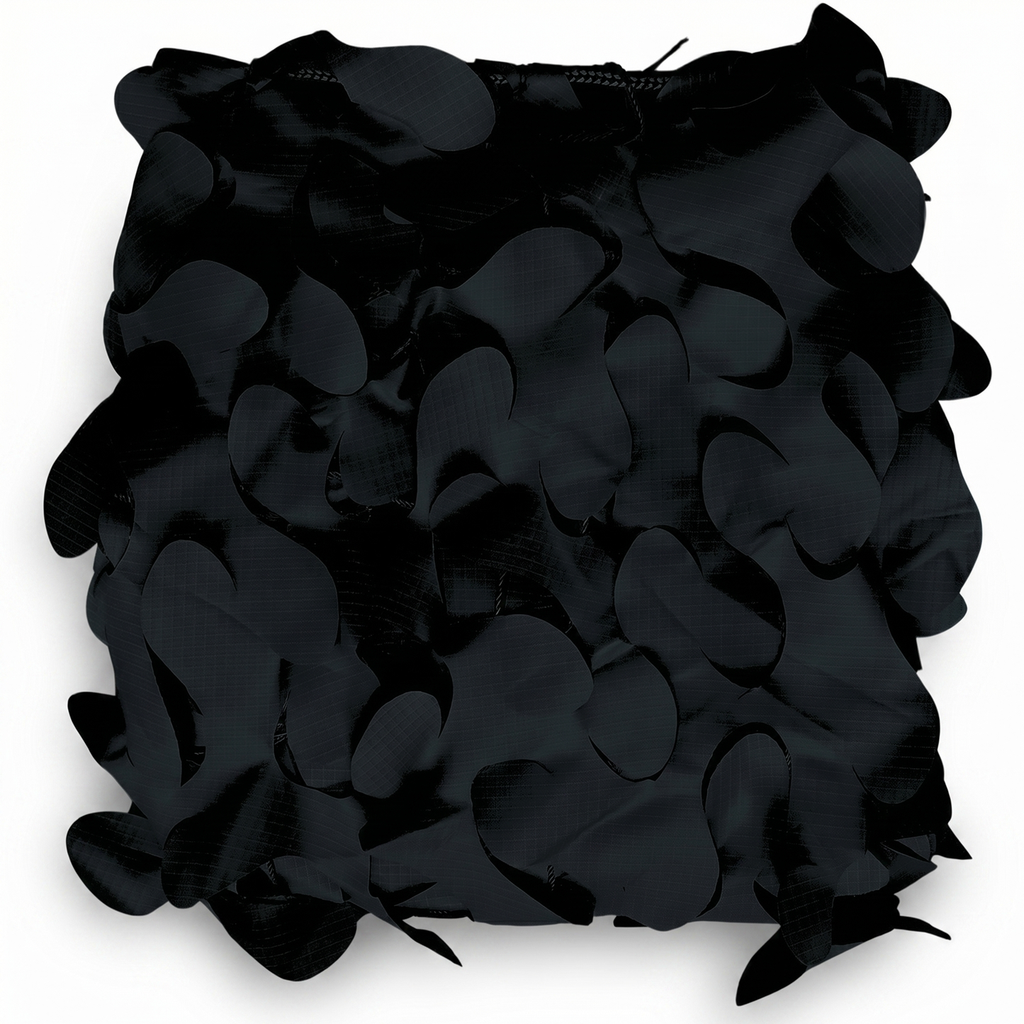 Malla de camuflaje reforzada negra para terraza y patio - Diseño gráfico y contemporáneo