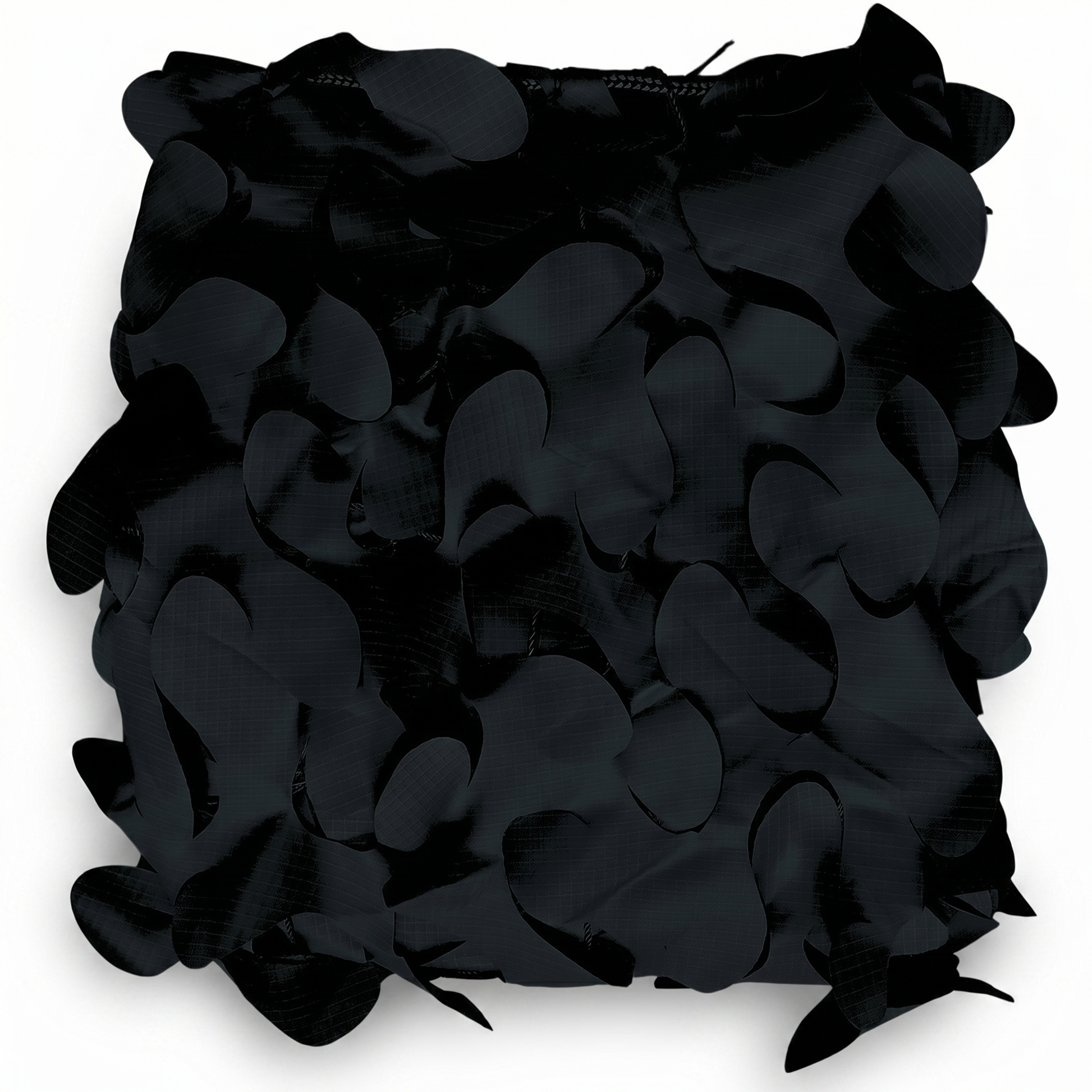 Malla de camuflaje reforzada negra para terraza y patio - Diseño gráfico y contemporáneo
