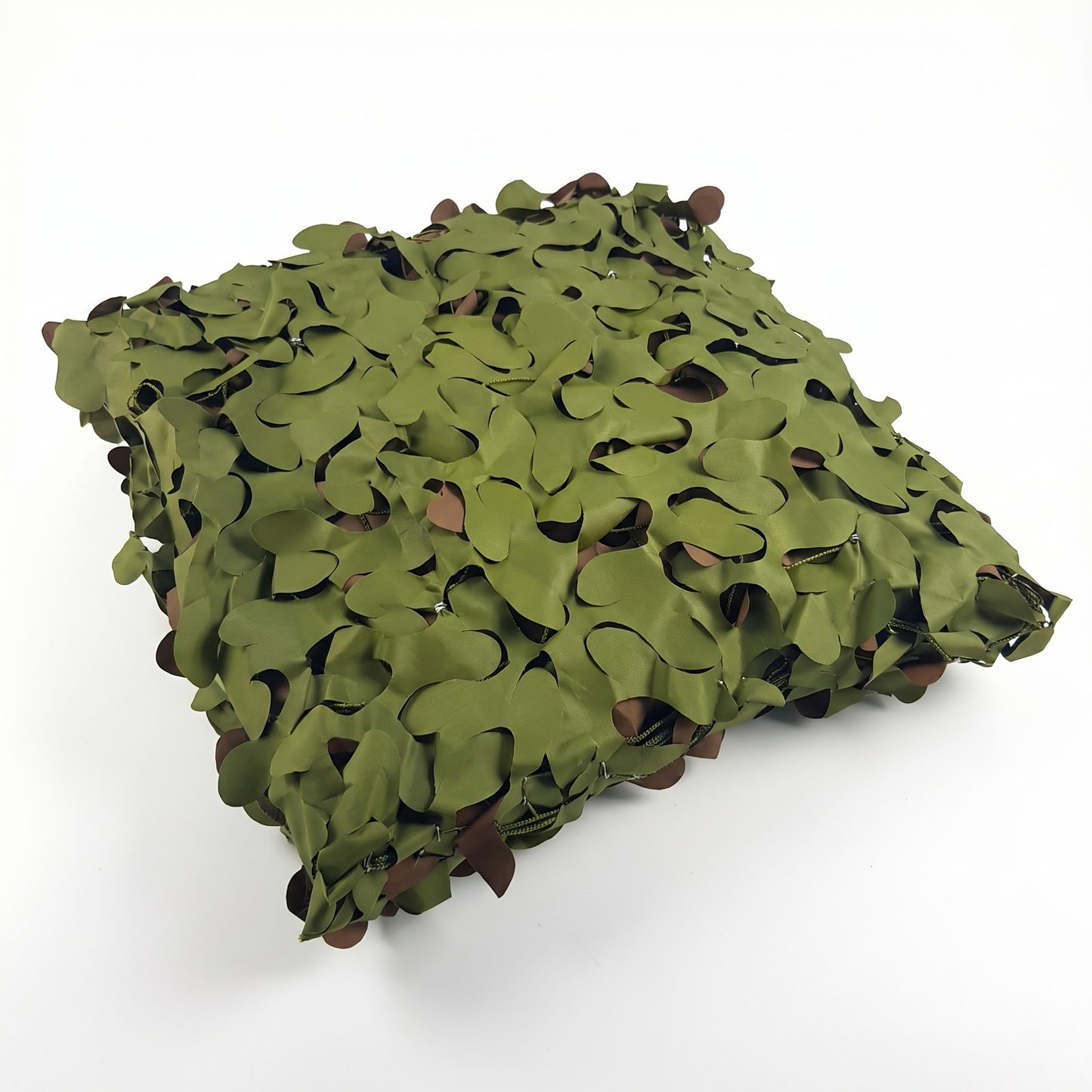 Malla de camuflaje triangular militar para jardín y terraza - Estampado woodland en ángulo