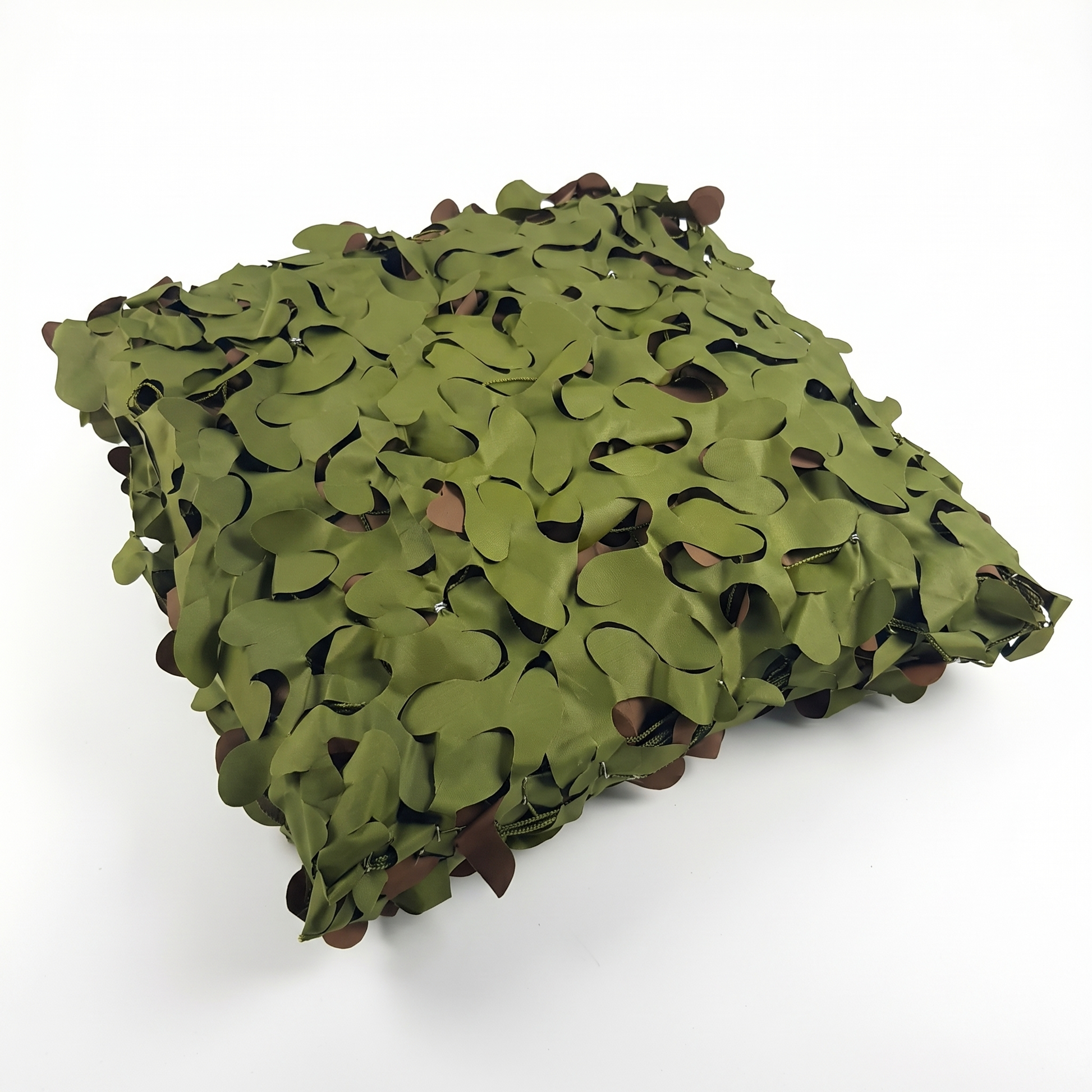 Malla de camuflaje triangular militar para jardín y terraza - Estampado woodland en ángulo